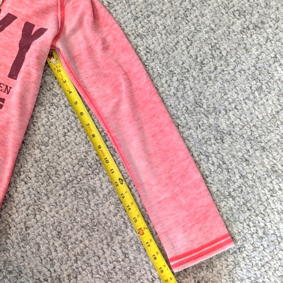 Roxy Women (Size M) Long  V-Neck Hoodie/Sweatshirt With Ravelled Drawstring Ties - Picture 11 of 16